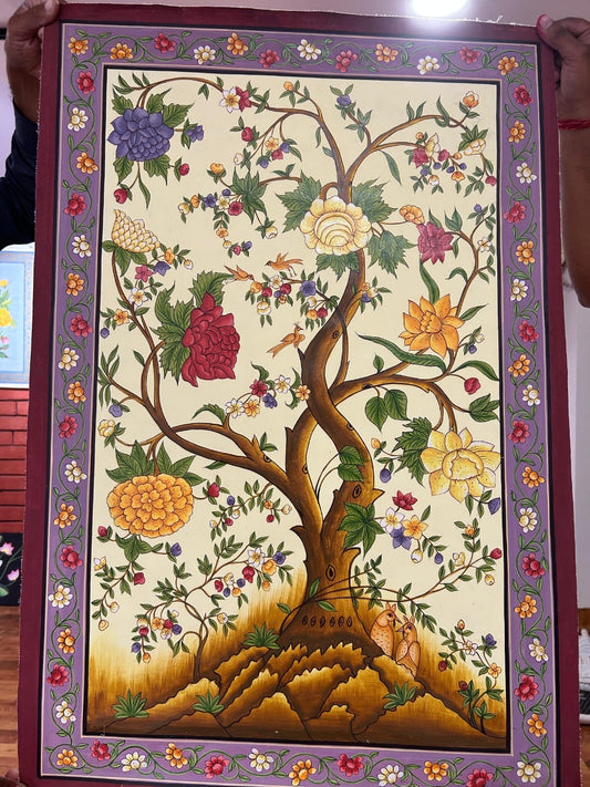 Pichwai Painting - Traditional Shrinathji Temple Art from Nathdwara