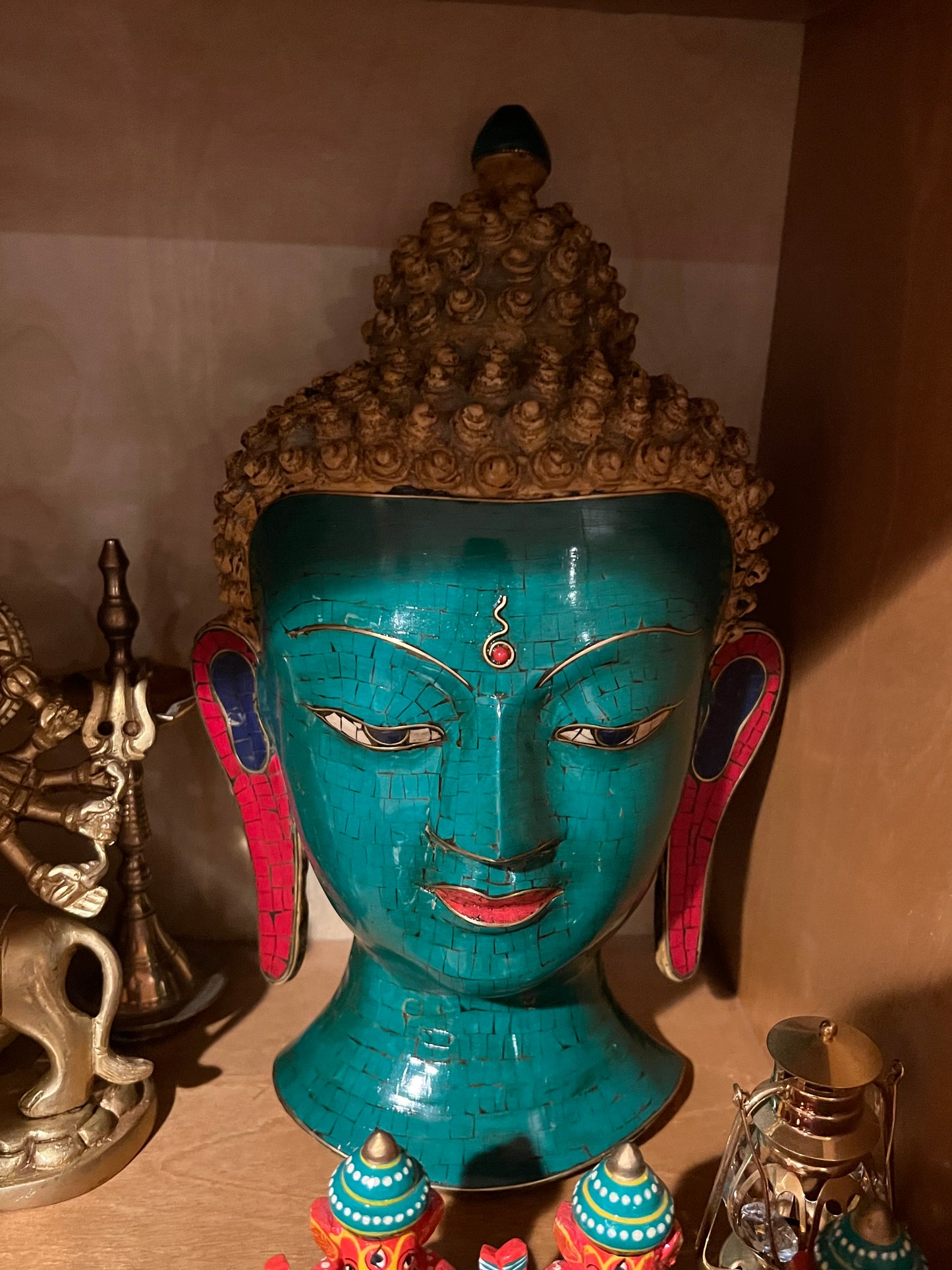 Buddha collection/Buddha head/mask for home and wall decor.Buddha the serene one