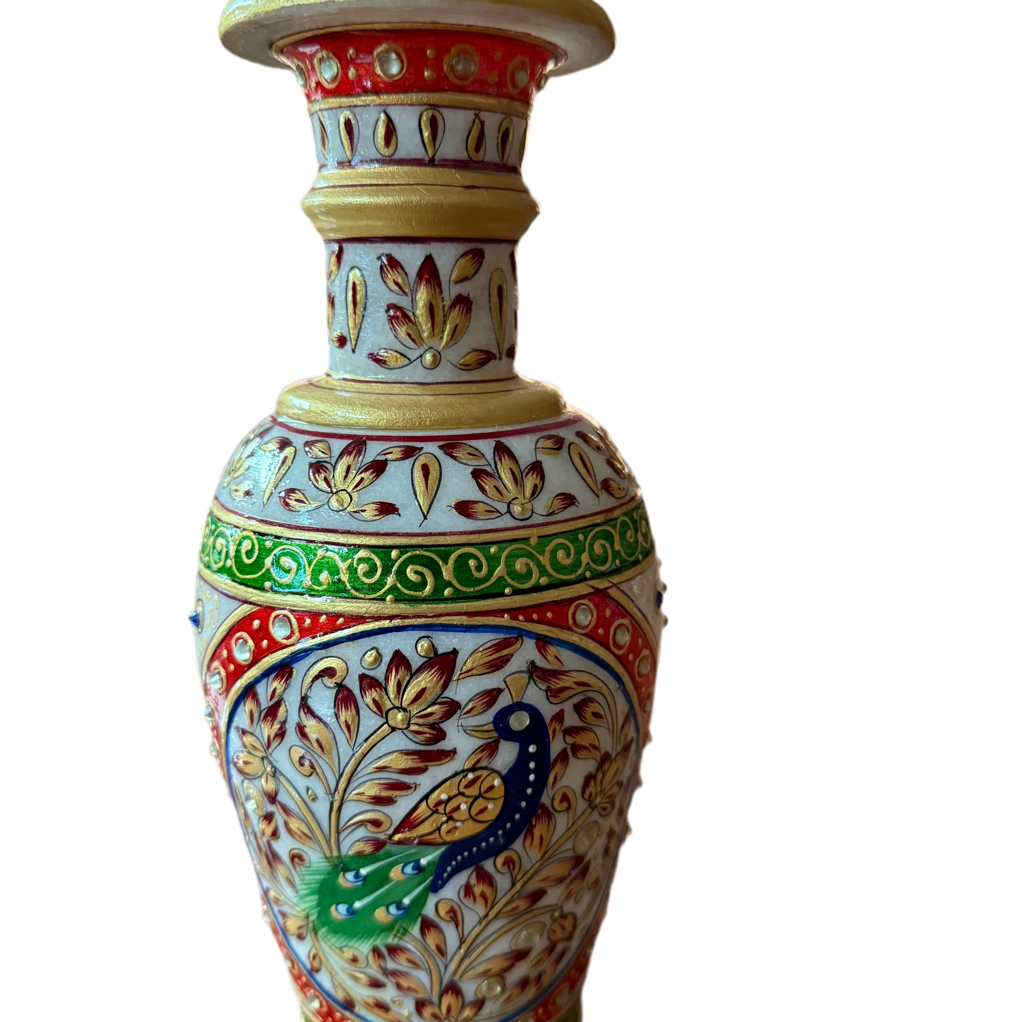 Marble vase Mughal art