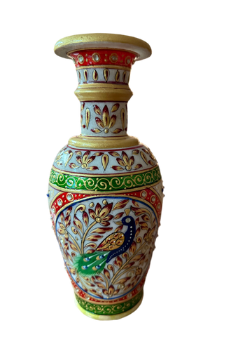 Marble vase Mughal art