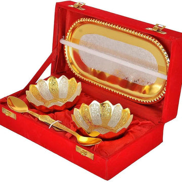 Double kamal bowl boxed gift