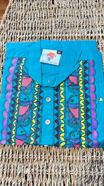 Madhubani cotton kurta