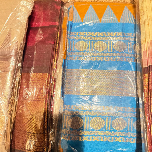 Gadwal silk cotton sarees