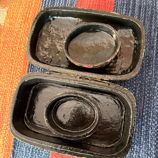 Kashmiri art jewel box set