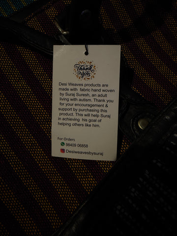 Desi weaves handbags handcrafted by special hands