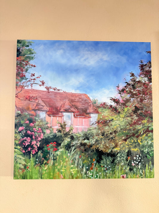 Set of 3 paintings by artist Shubhra Sarkar