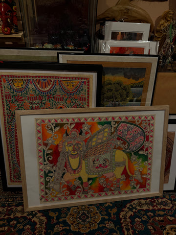 Madhubani original artworks assorted by artist Raj Karn
