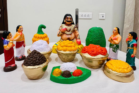 Navaratri Golu Dolls – Handcrafted Paper Mache | Saanskrityam