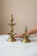 Brass Lamp Set Scale