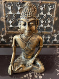 Chhattisgarh Tribal Wood Bronze Art Set - product photo 2