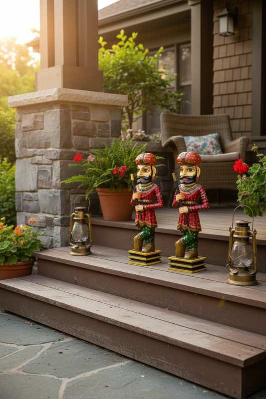 Door Guardians Porch