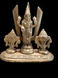 Balaji or Venkateswara or Srinivasa with shanku chakra and Thirunaamam