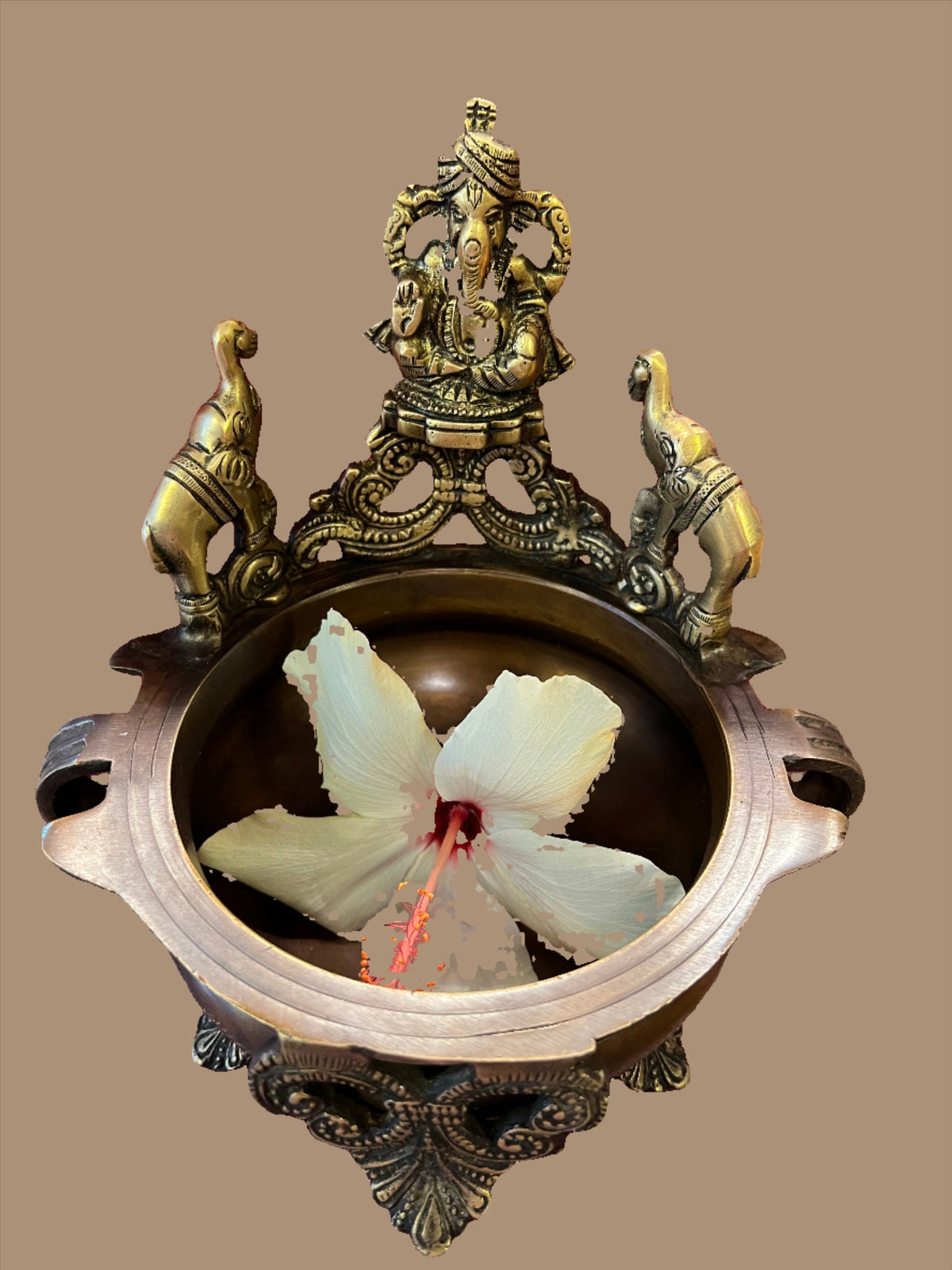 Indian Brassware Lamp Collection