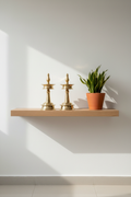Kerala Lamps Floating Shelf No Cloth