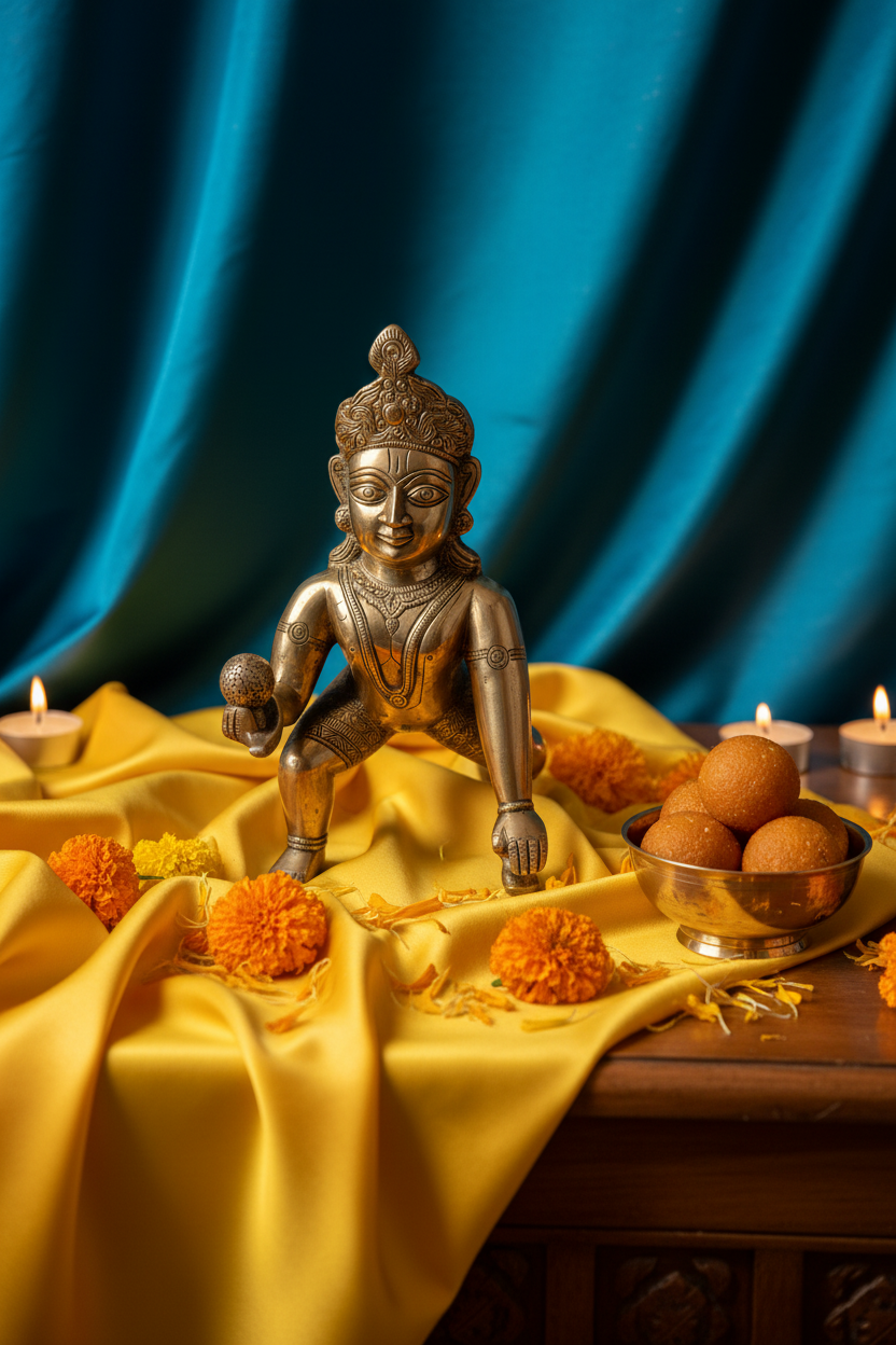 Laddoo Gopal Peacock
