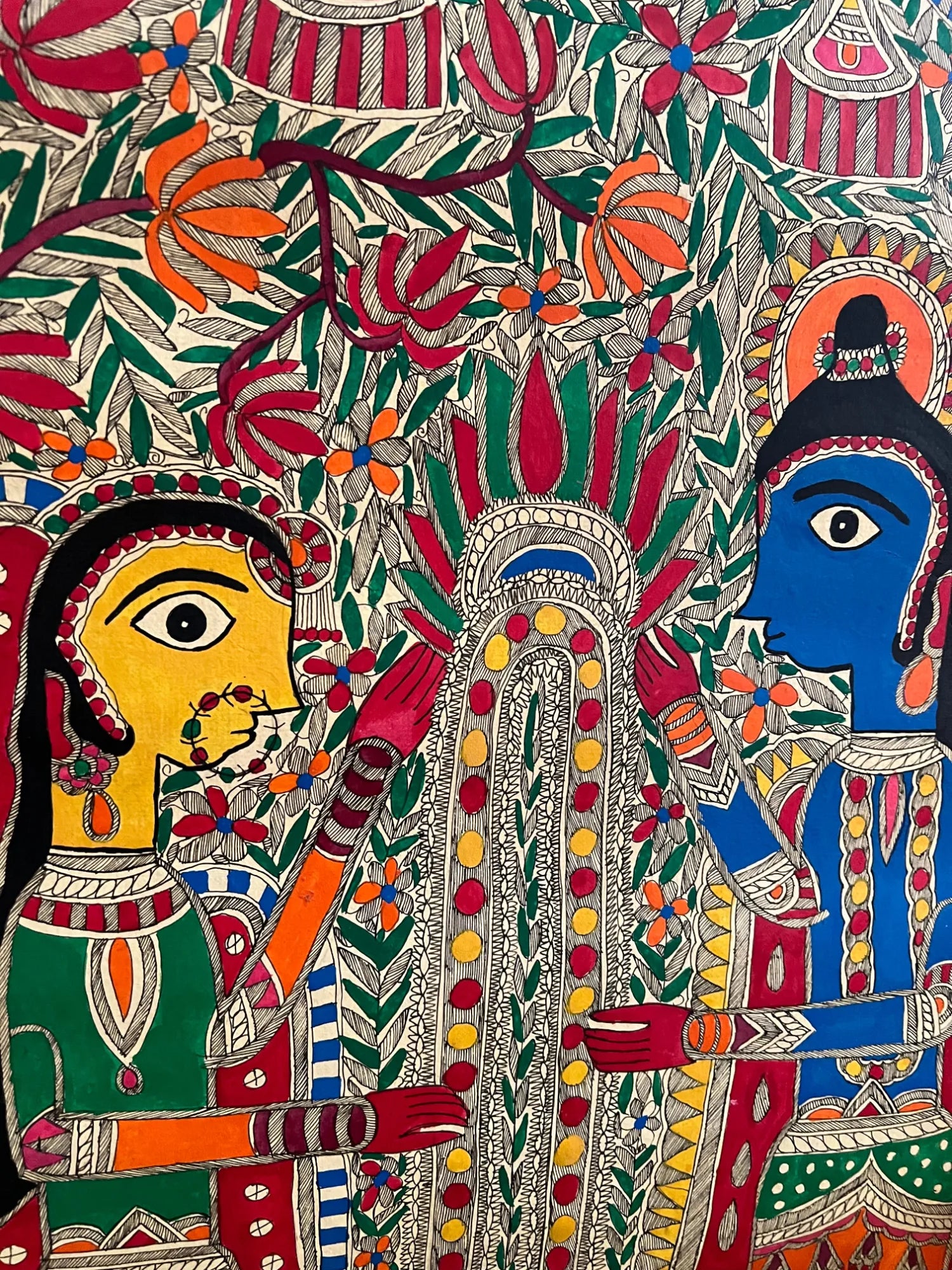 Mithila Madhubani Artwork - product photo 1