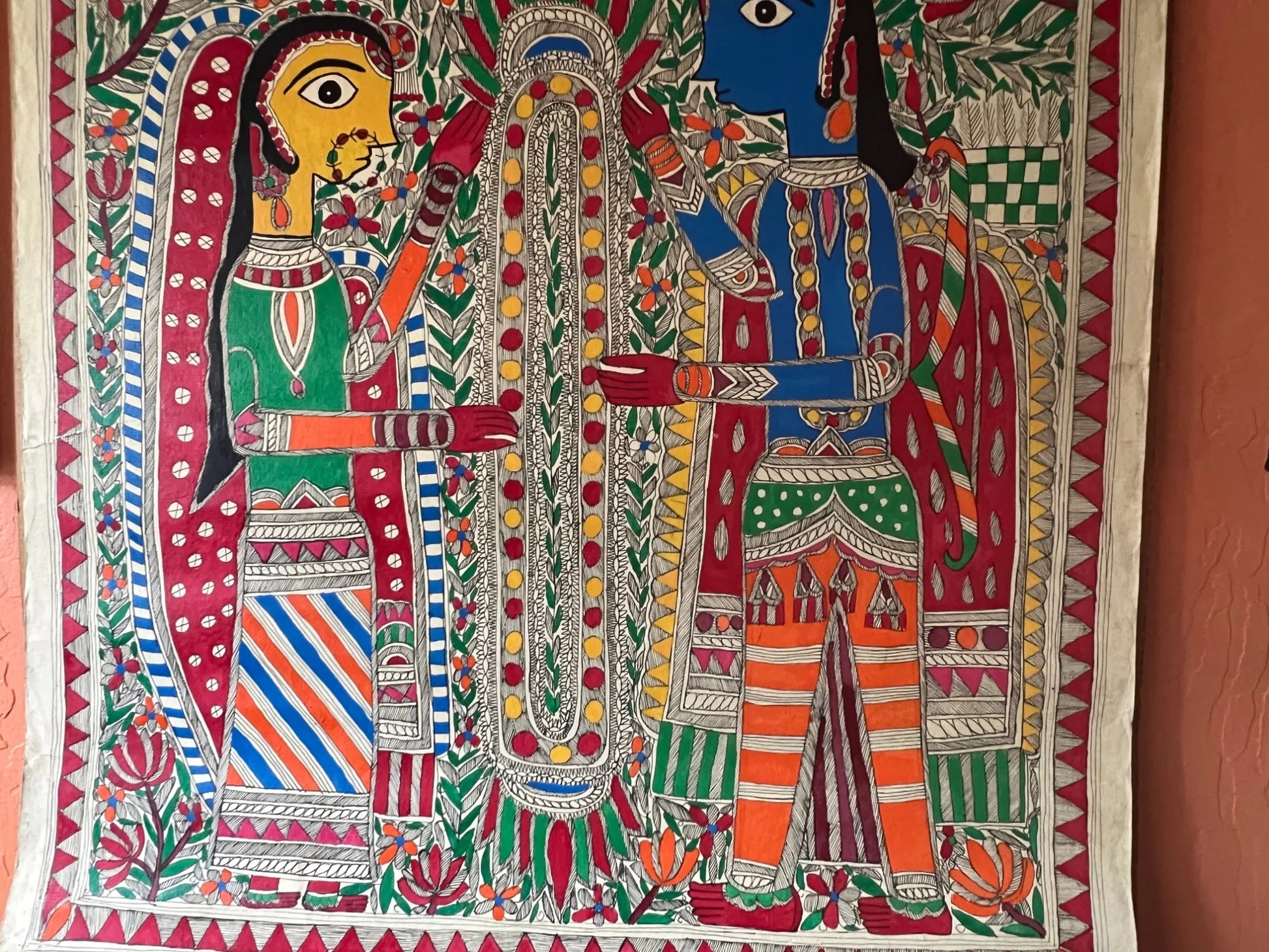 Mithila Madhubani Artwork - product photo 3