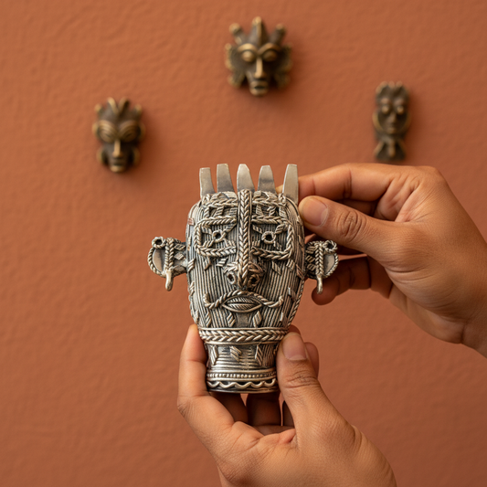 Orissa Tribal Mask Scale