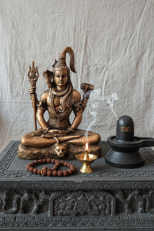Shiva Meditating Lifestyle